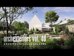 Archexteriors vol 40 - collection of architectural templates 3D model