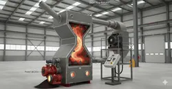 biomass carbonization unit, pellet burner, ML34