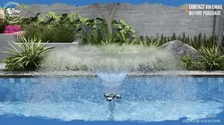 BRIGHT trumpet aerator lumion fountain Low-poly 3D model