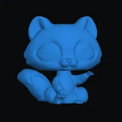 Creality Cloud | LPS Raccoon Toy Figure | ملفات الطابعة ثلاثية الأبعاد