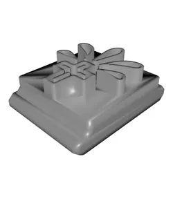 Cross Stamp Tile Set, 5 Sizes for Clay, Cookies & Fondant, Day of the Dead Motif PRODUCT_1855
