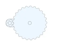 Cycloid gear
