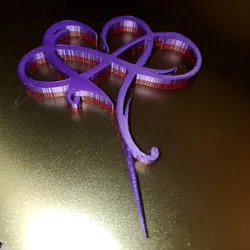gratuită de SnapForm STL Descărcare - infinity heart cake topper - STL LAB