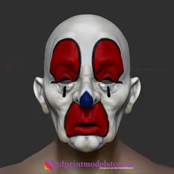Joker Henchmen Dark Knight Clown Mask Costume Helmet