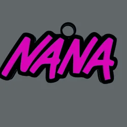 Keychain Logo Anime Nana