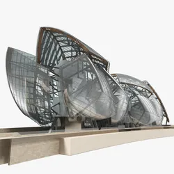 Louis Vuitton Foundation Building 3D model