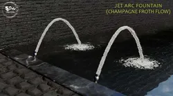 LUMION ANIMATED FOUNTAIN Jet arc fountain CHAMPAGNE FROTH FLOW 3D model