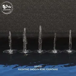 Lumion fountain - animated Low-poly 3D model