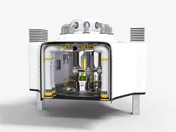 Nuclear Reactor Sci-Fi Low-poly 3D model