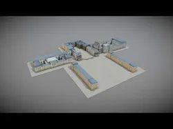 Palace of Versailles Low-poly 3D model