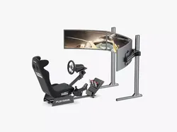 Playseat Driving Simulator Seat and Monitor 3D model
