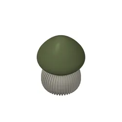 Ribbed Mushrooms