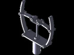 Robotic arm piston gripper