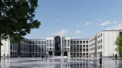 school Low-poly 3D model