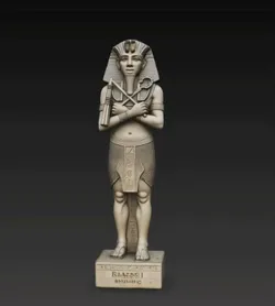 Sculptures & Artworks STL indir - Ramesses III - Radiance_Designs