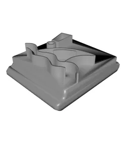 Shark Fin Stamp Tile Set, 5 Sizes (20-40mm) for Clay, Cookies & Fondant, Ocean Caution & Danger Crafting Tool PRODUCT_2061