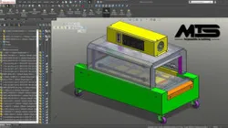 Shrink wrapping machine SOLIDWORKS 2018