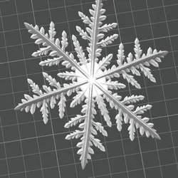 Snowflake Christmas Ornament