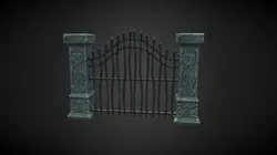 Spooky Gate - Game Asset