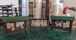 Wooden Message Board Variations - D&D Scatter