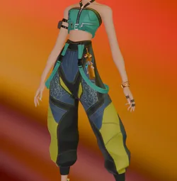 Zoey KPop Idol "Come Inside My Heart" Pose 3D Figure | Demon Hunter Concept, Emotional Anime STL