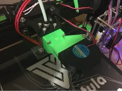 5015 Radial Fan to 30mm Adapter