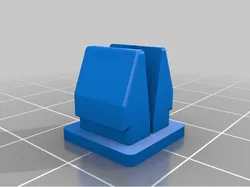 9mm Square Screw Clip