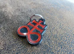 Brimstone Keychain