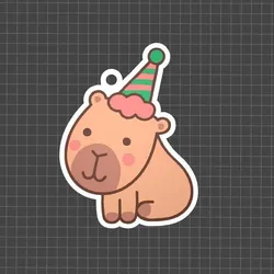 CAPIBARA KEY RING PARTY CAP