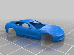 Corvette Stingray 1:100 - 3D Scan