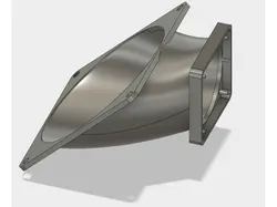 Cr-10 Fan duct adapter 40mm to 80mm