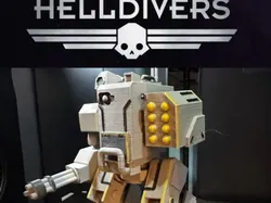 HELLDIVERS EXO-44 mech - Free 3D Print Model