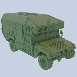 Humvee Military Ambulance - Scale 1:48 🚑