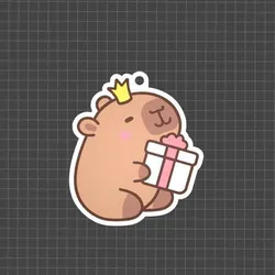 KEY RING CAPYBARA KING GIFT