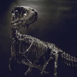 Life size baby T-rex skeleton - Part 08/10