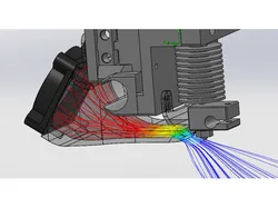 Modified Extruder Mount and new Fan Duct for Hypercube Evolution