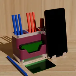 Multifunction Pencil Holder Container 3 - Contenedor Multifuncion Porta Lapices 3