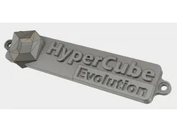 Nameplate for Hypercube Evolution with logo
