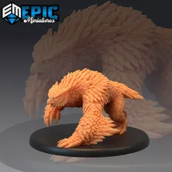 Owlbear Roaming / Forest Beast / Owl Bear Hybrid
