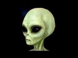 Realistic Alien 8 Roswell Grey Low-poly 3D model