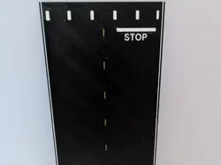 Road with stop line - Free 3D Print Model
