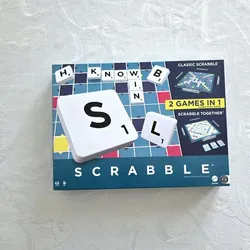 Scrabble 2in1 3D Print Insert/Organizer