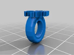 Snowflake ring