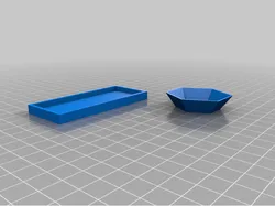 Sushi container with Wasabi cup