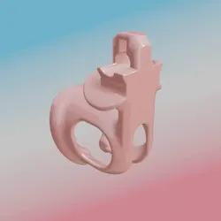 VenuSub Lock - External Flying Head Cages V1 - Male Chastity System