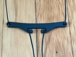 Woodwind Neck Strap Separator Bar - Free 3D Print Model