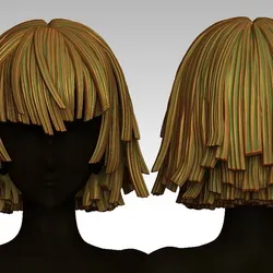 3D HAIR STYLE FOR GIRL