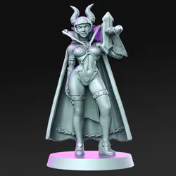 Ambrosia- Female monster hunter - 32mm - DnD