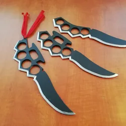 Asuma Chakra Blades