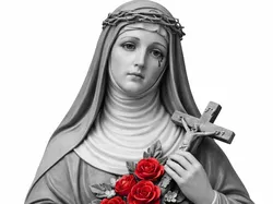 Bust of Santa Rita de Cássia  - Free 3D Print Model